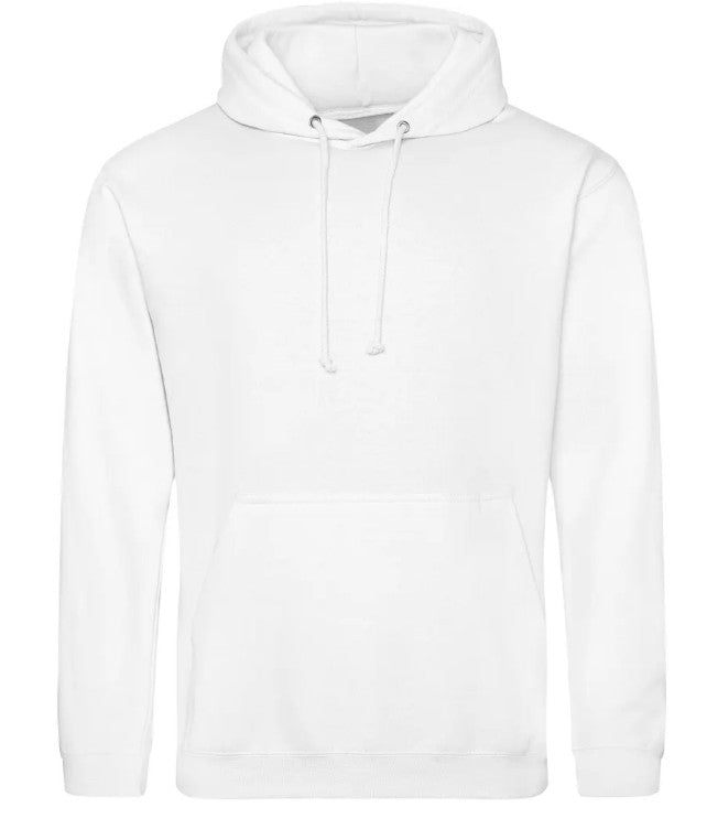 Sweat à Capuche blanc personnalisé avec broderie sur mesure. Créez une pièce unique à votre image grâce à notre savoir-faire artisanal et nos finitions de qualité.