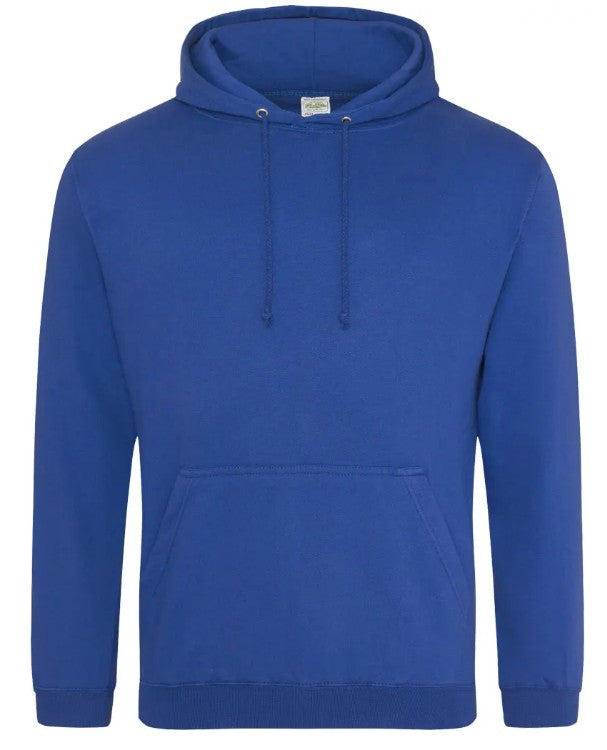 Sweat à Capuche couleur Royal Blue personnalisé avec broderie sur mesure. Créez une pièce unique à votre image grâce à notre savoir-faire artisanal et nos finitions de qualité.
