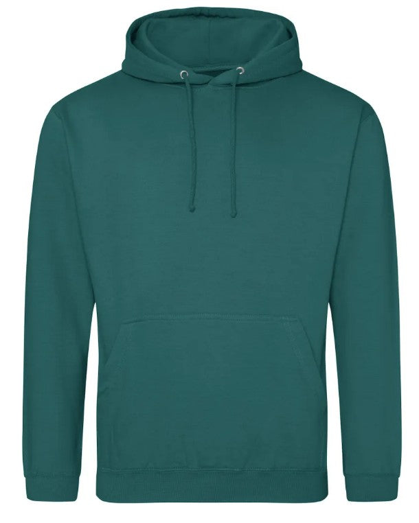 Sweat à Capuche couleur Teal personnalisé avec broderie sur mesure. Créez une pièce unique à votre image grâce à notre savoir-faire artisanal et nos finitions de qualité.
