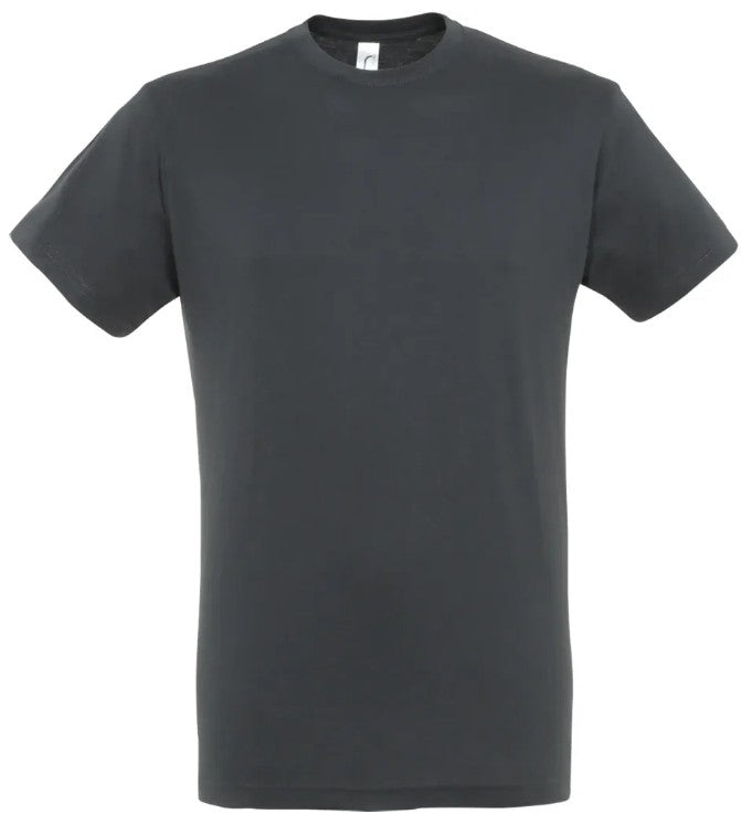 T-shirt couleur Gris Souris personnalisé avec broderie sur mesure. Créez une pièce unique à votre image grâce à notre savoir-faire artisanal et nos finitions de qualité.
