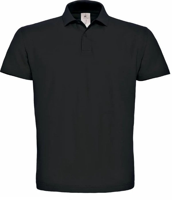 Polo couleur Noir personnalisé avec broderie sur mesure. Créez une pièce unique à votre image grâce à notre savoir-faire artisanal et nos finitions de qualité.
