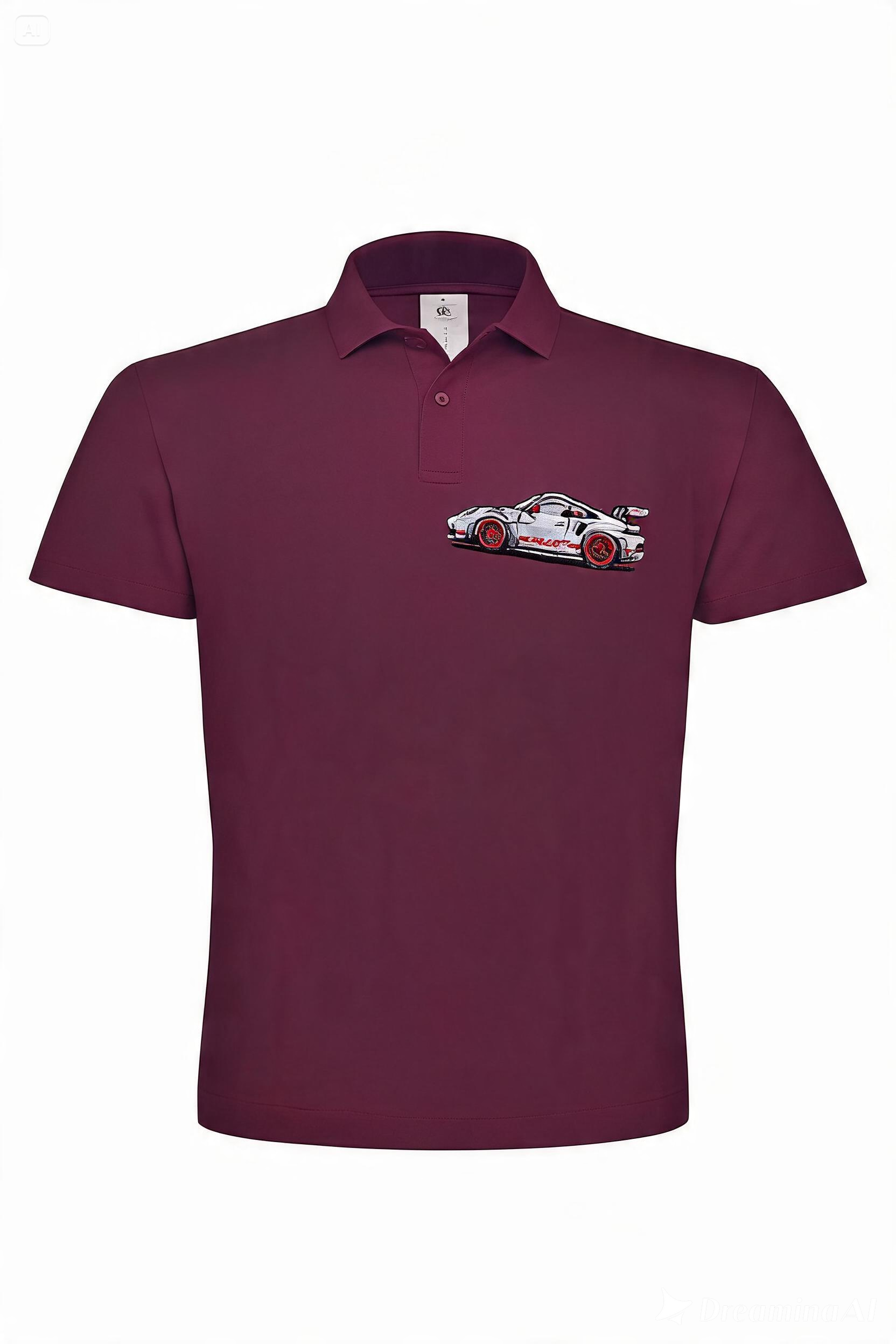 Associez élégance et passion automobile avec un polo personnalisé brodé à l’image de votre véhicule. À partir de votre photo, je réalise une broderie minimaliste en petit format positionnée côté cœur pour un rendu discret, propre et intemporel.